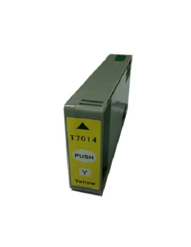 T7014 EPSON AMARILLO Cartucho Compatible EPSON T7014 AMARILLO WORKFORCE PRO/WP4000 SERIE/WP4500 SERIE/4525DNF/4015DN