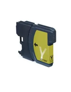 brother lc980Y/LC1100Y AMARILLO Cartucho tinta compatible  para brother dcp y mfc