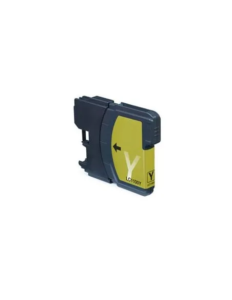 brother lc980Y/LC1100Y AMARILLO Cartucho tinta compatible  para brother dcp y mfc