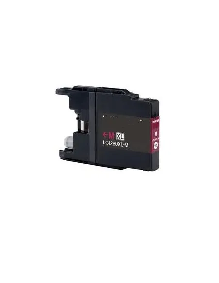 LC1240M/LC1280M BROTHER MAGENTA Cartucho Compatible Magenta BROTHER LC1280/1220/1240XLM 19ML. MFC-J6510DW/J6710DW/J6910DW
